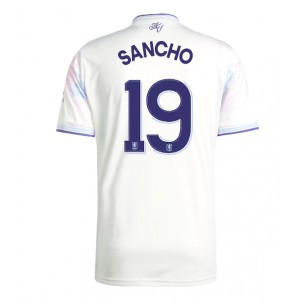 Fotbalové Dres Aston Villa Jadon Sancho #19 Třetí Oblečení 2025-26 Krátký Rukáv
